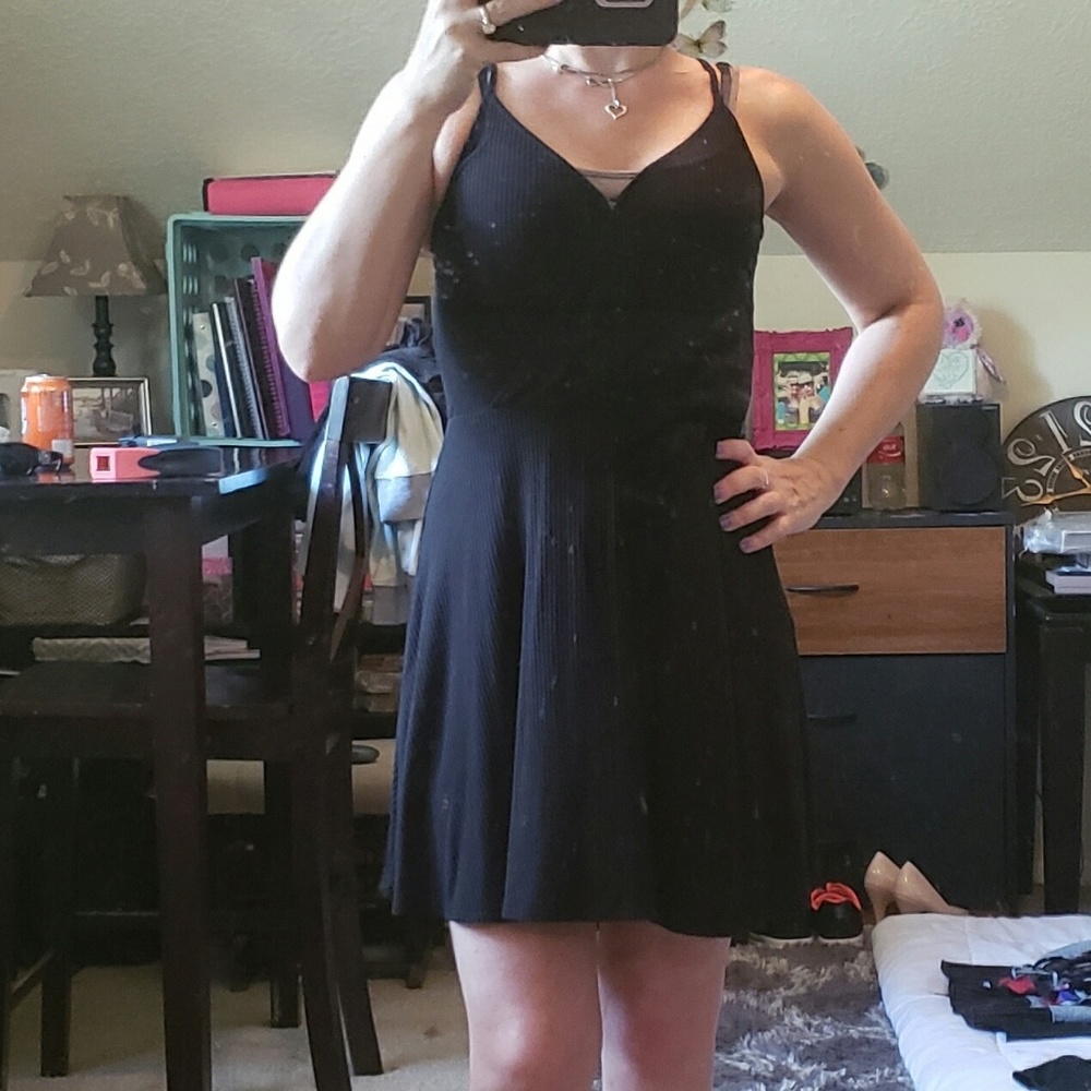 Cute black summer dress